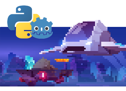 Разработка двумерных (2D) и трехмерных (3D) игр в Godot на Python