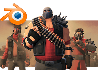 Игровое трехмерное (3D) моделирование в Blender